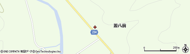 山形県米沢市小野川町598周辺の地図