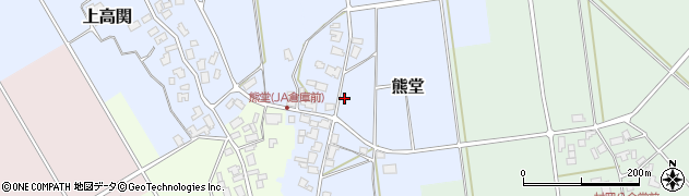 新潟県阿賀野市熊堂112周辺の地図