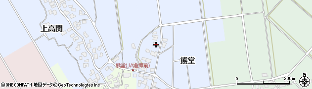 新潟県阿賀野市熊堂660周辺の地図
