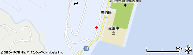 新潟県佐渡市赤泊90周辺の地図