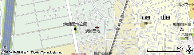 新潟県新潟市西区立仏1063周辺の地図