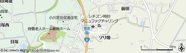 福島県新地町（相馬郡）駒ケ嶺（ソリ畑）周辺の地図