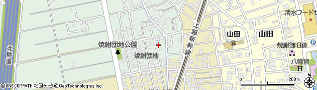 新潟県新潟市西区立仏1065周辺の地図