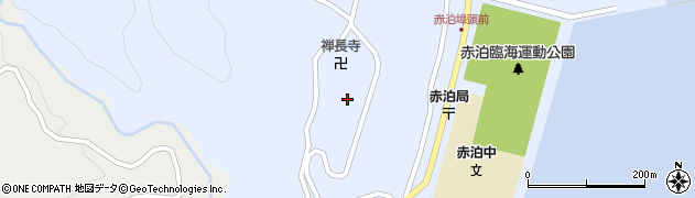 新潟県佐渡市赤泊644周辺の地図