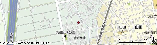 新潟県新潟市西区立仏1092周辺の地図