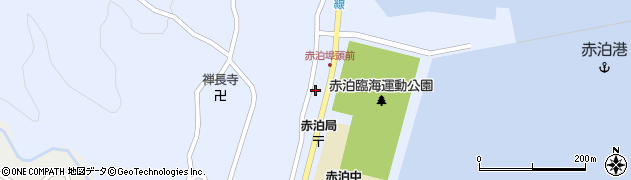 新潟県佐渡市赤泊72周辺の地図