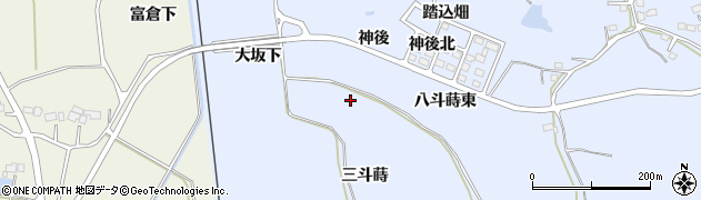 福島県新地町（相馬郡）大戸浜（大坂下）周辺の地図
