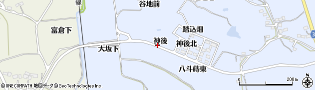 福島県相馬郡新地町大戸浜神後周辺の地図
