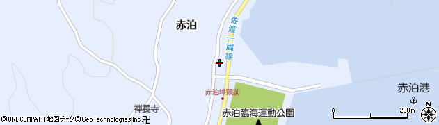 新潟県佐渡市赤泊2163周辺の地図
