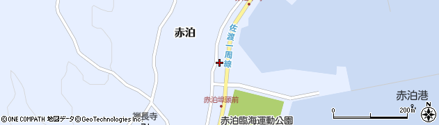 新潟県佐渡市赤泊2156周辺の地図