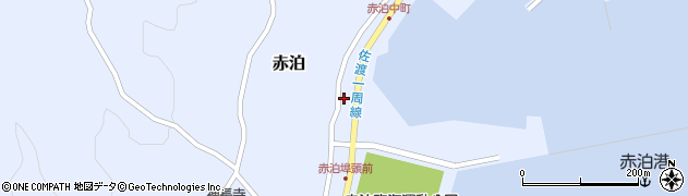新潟県佐渡市赤泊56周辺の地図