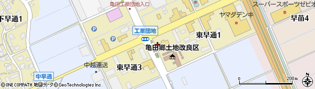 セコム上信越株式会社　新潟東支社周辺の地図