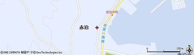 新潟県佐渡市赤泊174周辺の地図