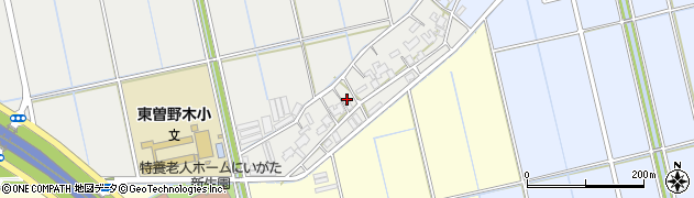新潟県新潟市江南区鐘木34周辺の地図