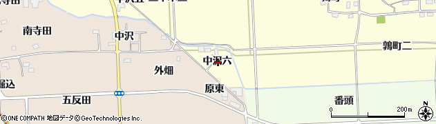 福島県伊達郡国見町藤田中沢六周辺の地図