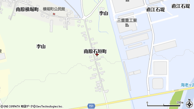 〒992-1453 山形県米沢市南原石垣町の地図