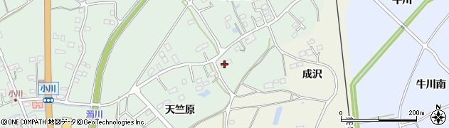 福島県相馬郡新地町小川天竺原115周辺の地図