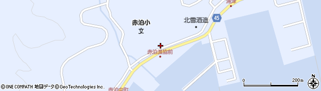 新潟県佐渡市赤泊239周辺の地図