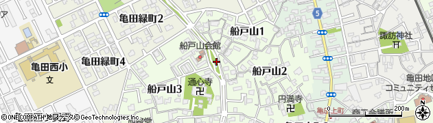 船戸山第一開発公園周辺の地図