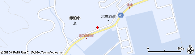 新潟県佐渡市赤泊253周辺の地図