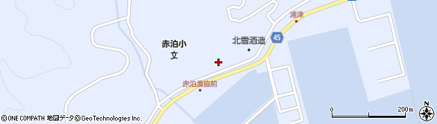 新潟県佐渡市赤泊251周辺の地図
