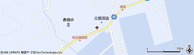 新潟県佐渡市赤泊259周辺の地図