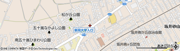 ニッポンレンタカー新潟大学前営業所周辺の地図