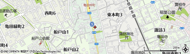 長谷六食堂周辺の地図