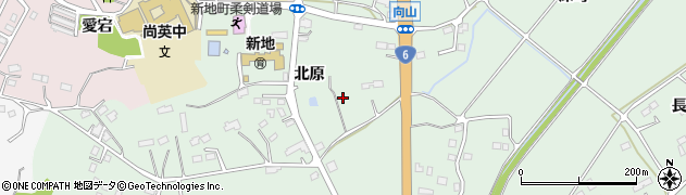福島県新地町（相馬郡）小川（北原）周辺の地図
