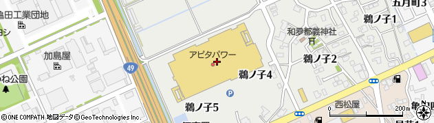 ドン・キホーテアピタ新潟亀田店周辺の地図