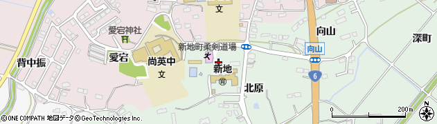 児童館・新地児童クラブ周辺の地図