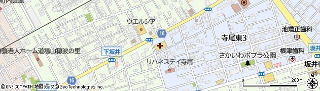 ウエルシア薬局　新潟寺尾店周辺の地図