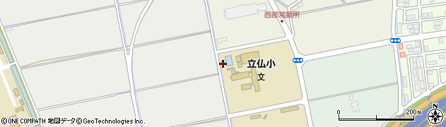 新潟県新潟市西区立仏30周辺の地図