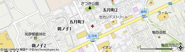 株式会社山電　新潟営業所周辺の地図