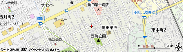 株式会社クリネット新潟周辺の地図