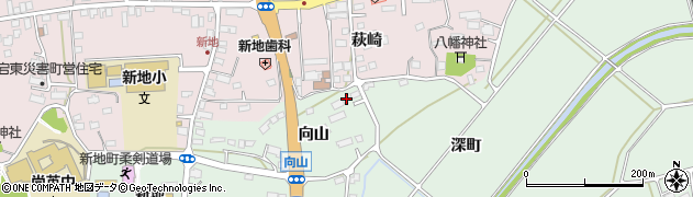福島県新地町（相馬郡）小川（萩崎北）周辺の地図
