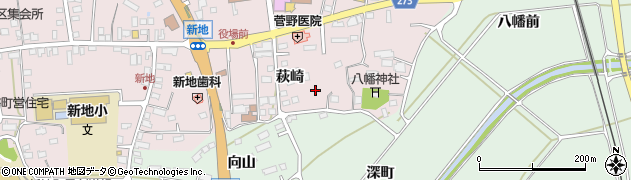 福島県新地町（相馬郡）谷地小屋（萩崎）周辺の地図