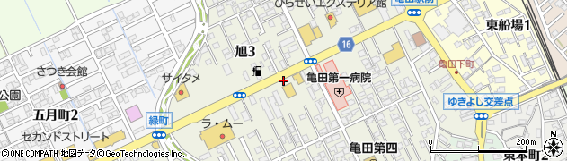 ビッグエコー BIG ECHO 亀田駅前通店周辺の地図