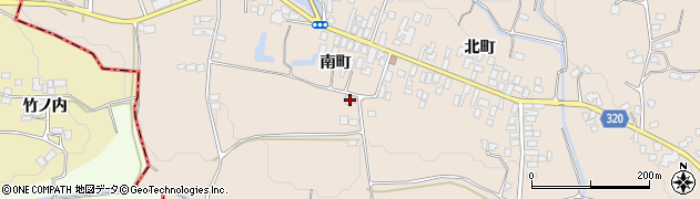 福島県伊達市梁川町東大枝本舘周辺の地図