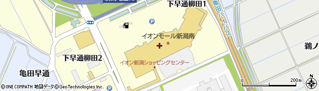 カセット　イオンモール新潟南店周辺の地図
