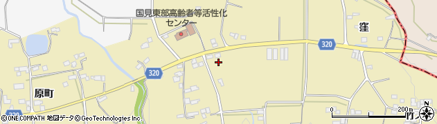福島県伊達郡国見町西大枝元寺西周辺の地図