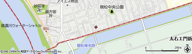 新潟県新潟市中央区親松570周辺の地図