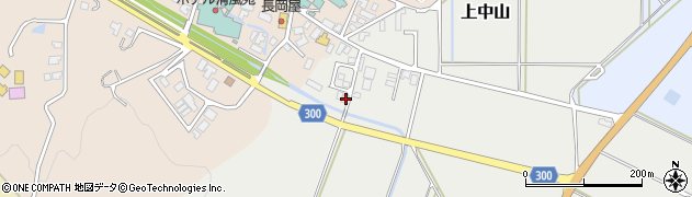新潟県新発田市上中山2332周辺の地図