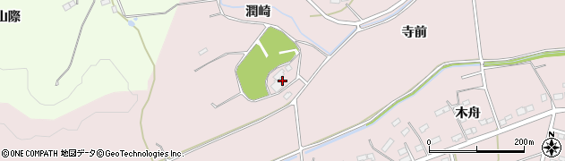 福島県相馬郡新地町谷地小屋潤崎周辺の地図