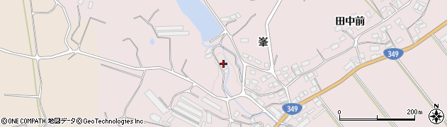 福島県伊達市梁川町五十沢堰表2周辺の地図