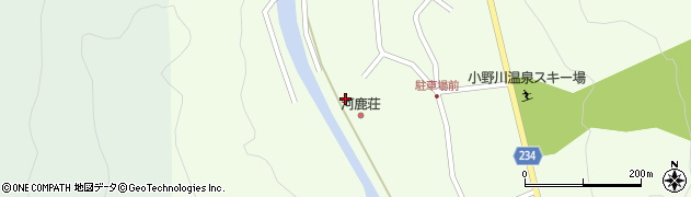 山形県米沢市小野川町2071周辺の地図