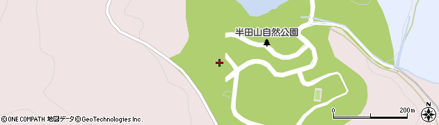 桑折町役場　半田山管理センター周辺の地図