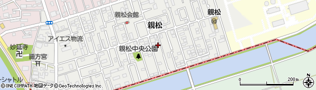 新潟県新潟市中央区親松157周辺の地図