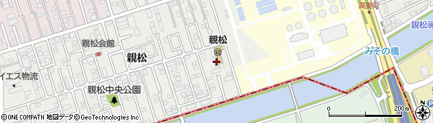 新潟県新潟市中央区親松137周辺の地図
