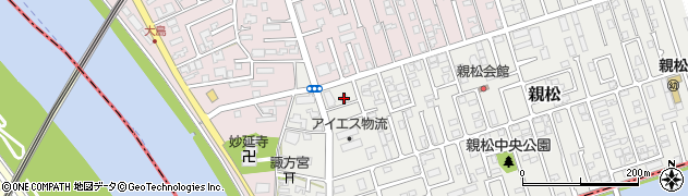 新潟県新潟市中央区親松37周辺の地図